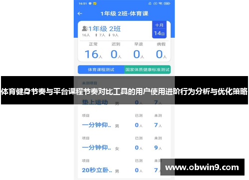 体育健身节奏与平台课程节奏对比工具的用户使用进阶行为分析与优化策略 体育健身节奏与平台课程节奏对比工具的用户使用进阶行为分析与优化策略